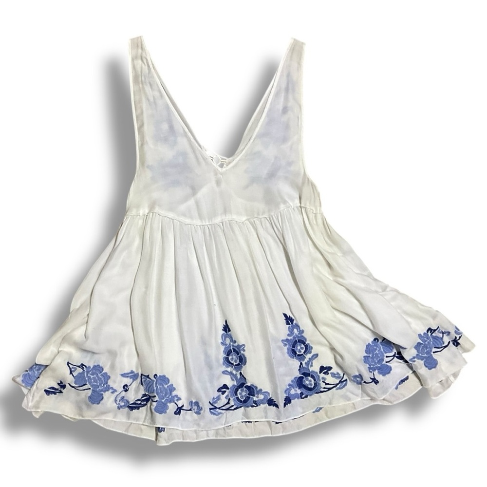 π Free People Intimately Embroidered Boho Tunicβ Dress| M - Picture 5 of 9